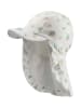 Sterntaler Pet met nekbescherming wit