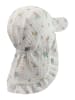 Sterntaler Pet met nekbescherming wit