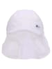 Sterntaler Pet met nekbescherming wit