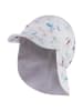 Sterntaler Pet met nekbescherming wit
