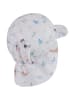 Sterntaler Pet met nekbescherming wit