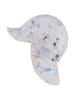 Sterntaler Pet met nekbescherming wit