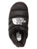 The North Face Hausschuhe "Nuptse" in Schwarz