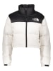The North Face Donsjas "Nuptse" wit/zwart