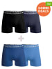 Muchachomalo 4er-Set: Boxershorts in Blau/ Schwarz