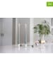 Liljeholmens Candle 2-delige set: staafkaarsen "Prisma" lichtgroen - 2x 4 stuks