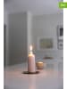 Liljeholmens Candle 2er-Set: Blockkerzen "Kupé" in Rosa - 2x 4 Stück