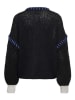 ONLY Pullover in Schwarz/ Weiß