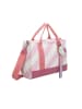 Fritzi aus Preußen Henkeltasche in Rosa/ Weiß - (B)26 x (H)21 x (T)9 cm