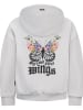 Retour Hoodie lichtgrijs/meerkleurig