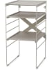JosephJoseph Regał "Level Plus" w kolorze kremowym na buty - 35 x 51,2 x 26 cm