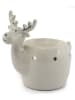 SiL Interiors Geurlamp "Reindeer" grijs - (B)9,5 x (H)14 x (D)13 cm