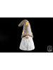 SiL Interiors Decoratieve ledlamp "Santa" wit/lichtbruin - (B)8 x (H)14 x (D)7,5 cm