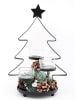 SiL Interiors Windlicht ''Tree'' in Schwarz - (B)18 x (H)29 x (T)13 cm