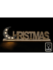 SiL Interiors Decoratieve ledlamp "Christmas" lichtbruin - (B)40 x (H)12 x (D)5 cm