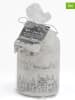 SiL Interiors 2-delige set: geurlamp en was wit - (H)10 x Ø 9 cm