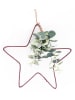 SiL Interiors Zawieszka dekoracyjna "Star'' w kolorze czerwono-zielonym - Ø 33 cm