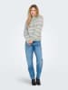 ONLY Pullover in Hellblau/ Rosa