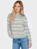 ONLY Pullover in Hellblau/ Rosa