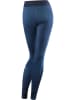 Löffler Functionele legging "Plumes" donkerblauw