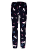 Salt and Pepper Legginsy w kolorze czarnym ze wzorem
