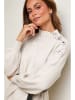 Soft Cashmere Gebreide jurk zandkleurig