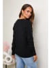 Soft Cashmere Cardigan in Schwarz