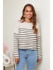 Soft Cashmere Sweter w kolorze beżowo-czarnym