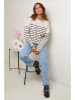 Soft Cashmere Sweter w kolorze beżowo-czarnym