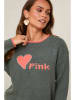 Soft Cashmere Pullover in Khaki