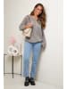 Soft Cashmere Trui grijs
