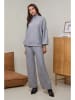 Soft Cashmere 2-delige outfit grijs