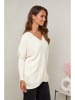 Soft Cashmere Pullover in Creme