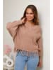Soft Cashmere Sweter w kolorze karmelowym