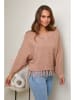Soft Cashmere Sweter w kolorze karmelowym