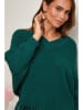 Soft Cashmere Sweter w kolorze zielonym
