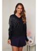 Soft Cashmere Pullover in Schwarz