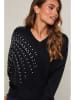 Soft Cashmere Pullover in Schwarz