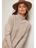 Soft Cashmere Rollkragenpullover in Beige