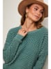 Soft Cashmere Pullover in Grün