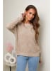 Soft Cashmere Pullover in Beige