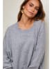 Soft Cashmere Trui grijs