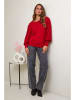 Soft Cashmere Pullover in Rot