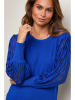 Soft Cashmere Trui blauw