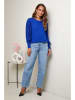 Soft Cashmere Trui blauw