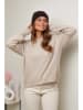 Soft Cashmere Pullover in Beige