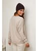 Soft Cashmere Pullover in Beige