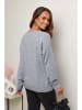 Soft Cashmere Trui grijs