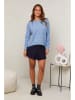 Soft Cashmere Pullover in Hellblau