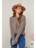 Soft Cashmere Sweter w kolorze szarobrązowym